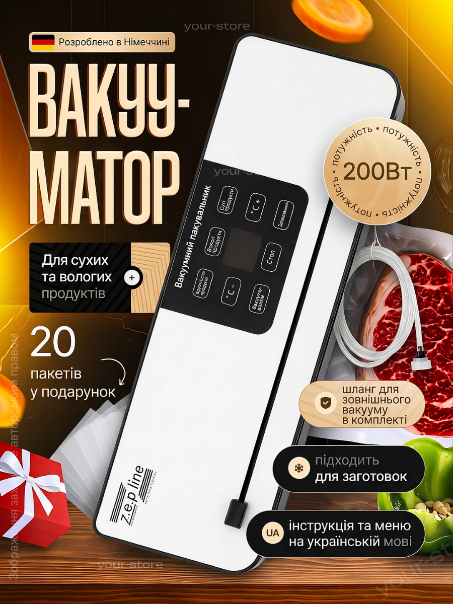 Вакууматор Zepline